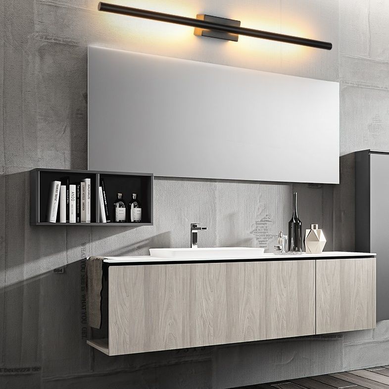 Postmodern Metal Wall Lighting Fixture Linear Wall Mount Lamp for Living Room