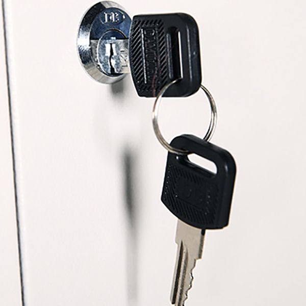 Hinged Wardrobe Cabinet Contemporary Metal Wardrobe Armoire for Bedroom