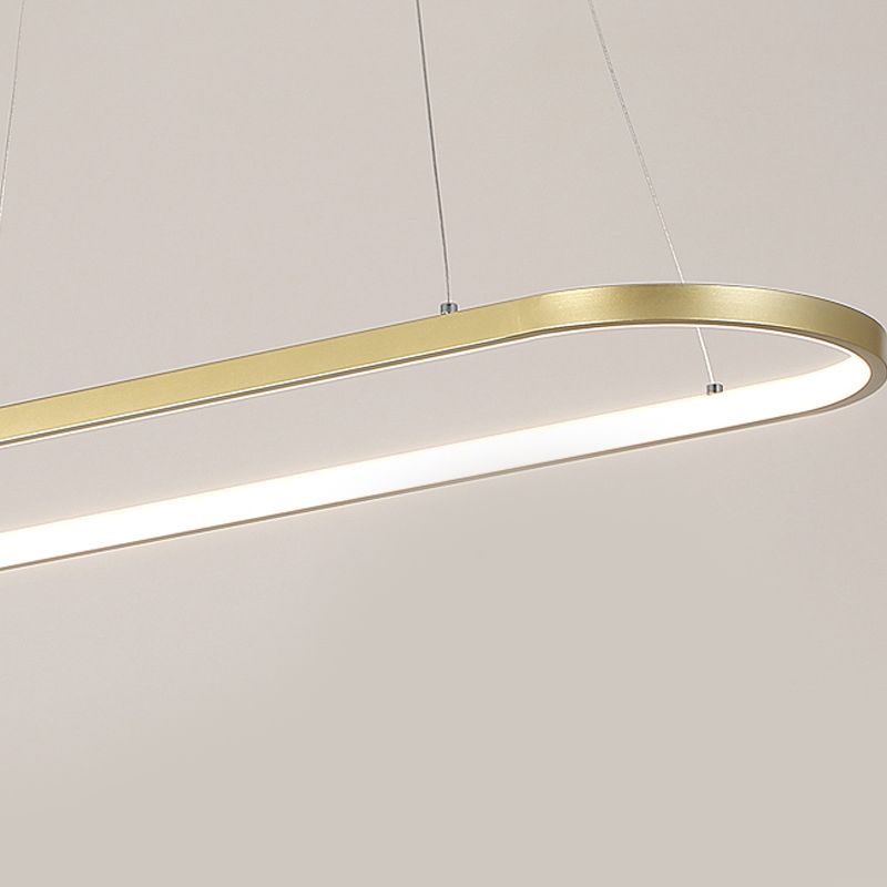 Geometric Island Pendant Lights Modern Chandelier Metal Island Lights 1 Light