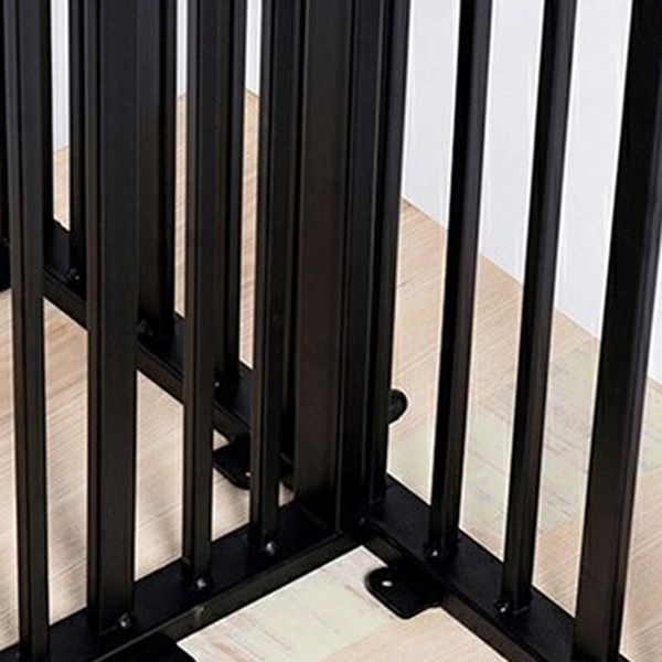 Natural Finish Pine Wood Top Bistro Table with Metal Double Pedestal