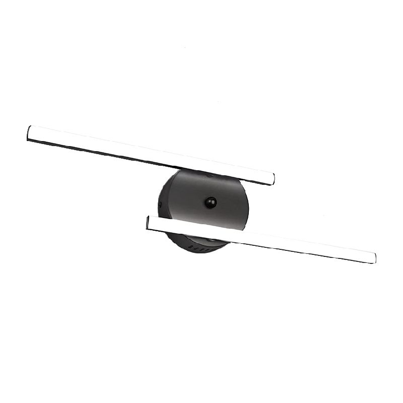 Nordic Style Metal Vanity Light Strip Shape LED Vanity Lamp for Shower Room