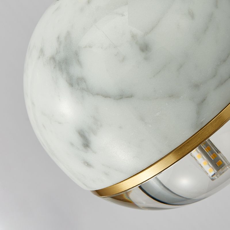 Loucles de plafond suspendues en marbre Pendent de suspension contemporaine pour le salon