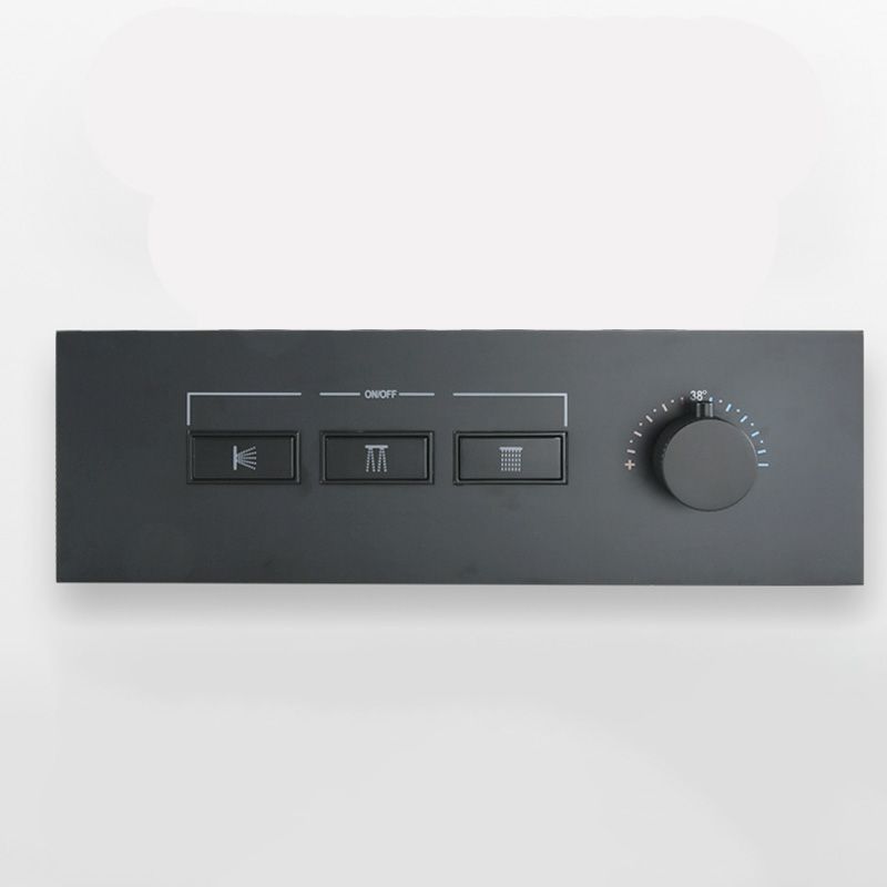 Modern Shower Set Adjustable Shower Head Wall Mounted Shower System