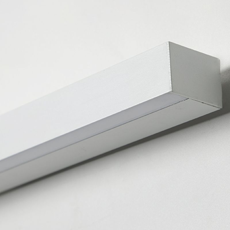 Linear Shape Metal Wall Light Modern 1-Light Wall Mounted Light Fixture