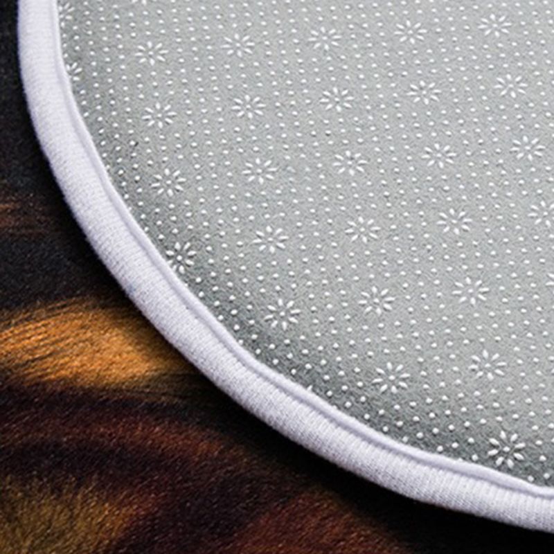 Novelty Color Mixed Cats Print Rug Polyester Comfort Carpet Non-Slip Backing Indoor Rug for Living Room