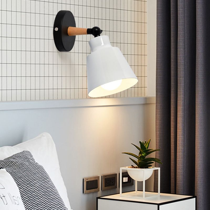 Modern Colorful Wall Sconce Simplicity Metal Wall Mounted Lamp for Sitting Room