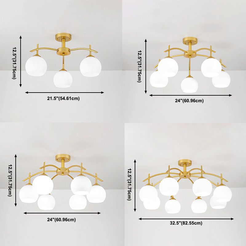 Iluminación moderna de metal de techo de montaje con rasguño para comedor de sala de estar