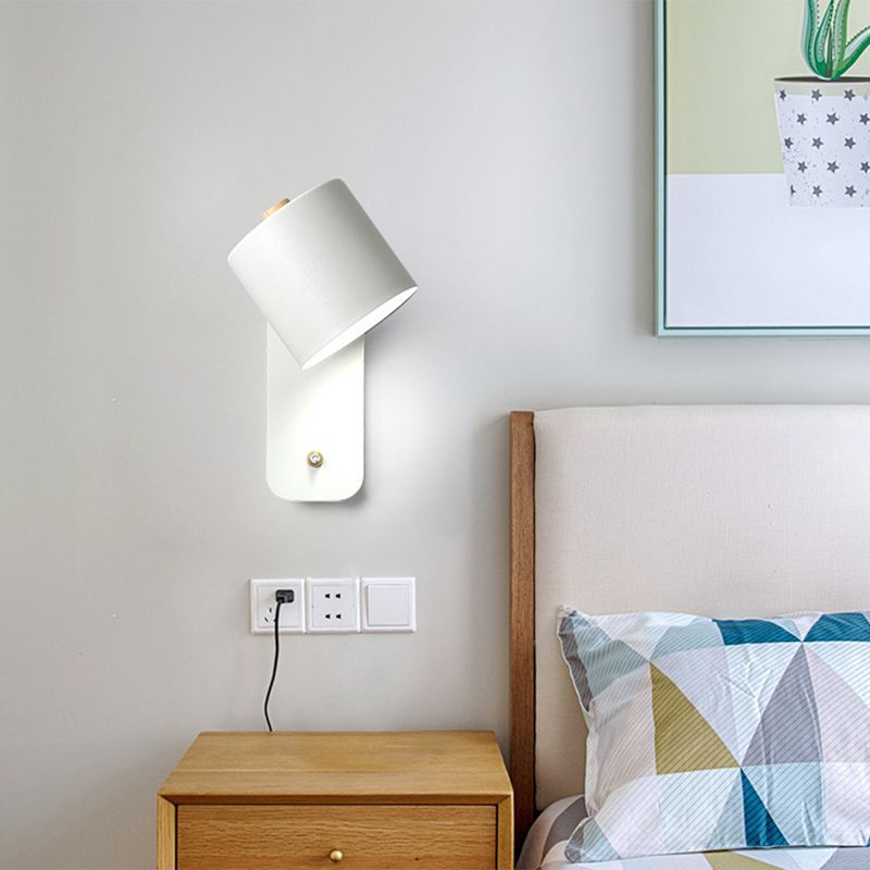 Roteerbaar bedlee leeslamp moderne eenvoud stijl wandmontage lamp
