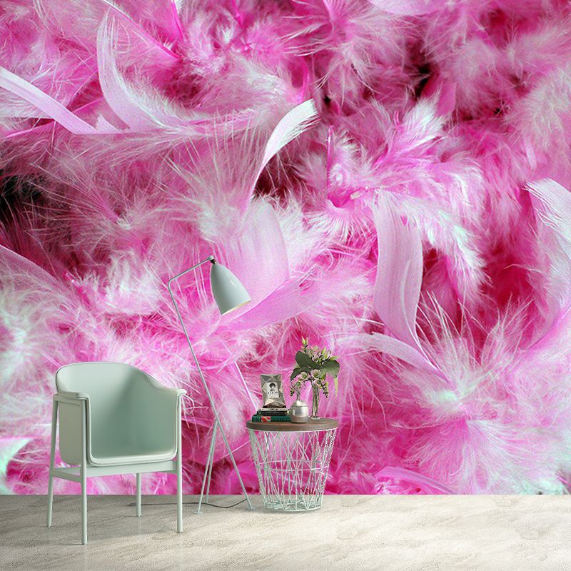 Feather Environment Friendly Mural Wallpaper Photography Bedroom Wall Mural