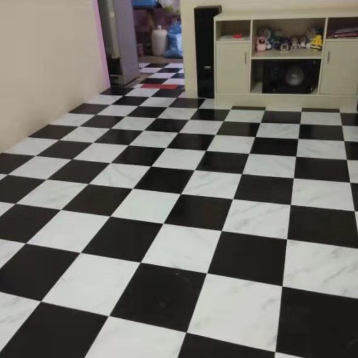 Peel and Stick PVC Flooring Low Gloss Vinyl Flooring with Stone Look