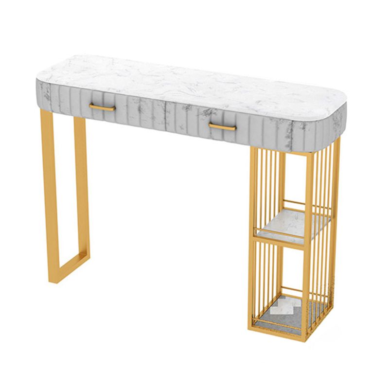 Faux Marble Counter Height Pub Set 1/2/3 Pieces Bar Stool and Table Set