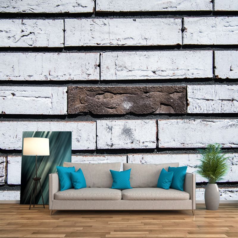 Customized Mildew Resistant Mural Wall Industrial Brick Wall Pattern Wall Covering