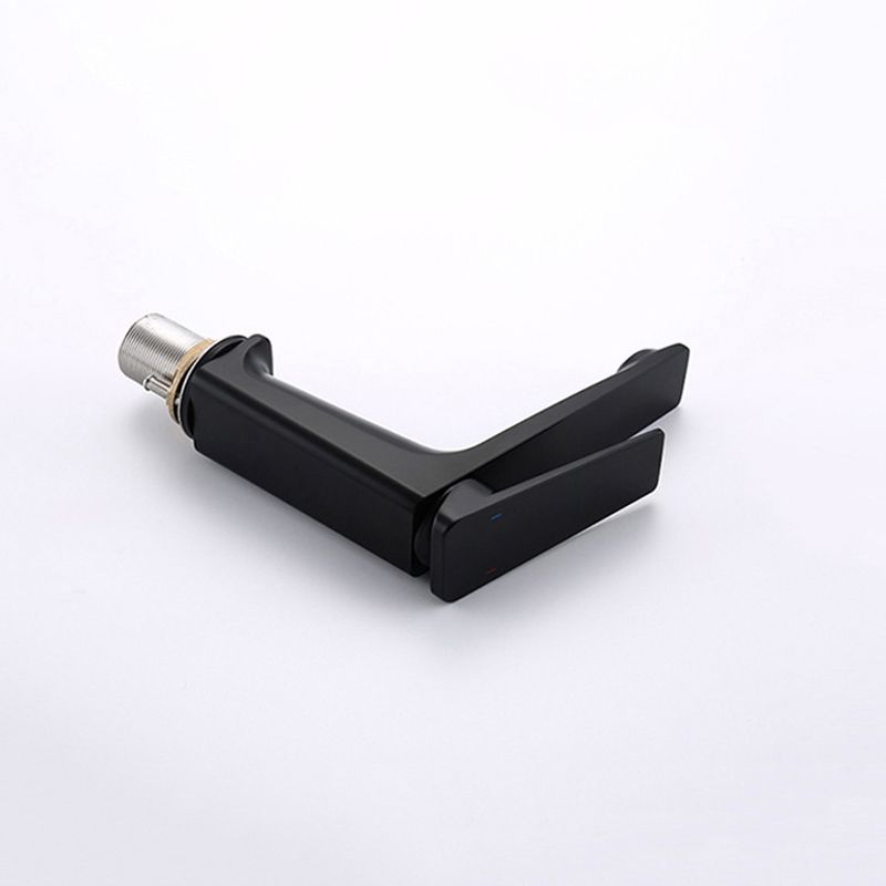 Contemporary Vessel Faucet Copper Lever Handles Low Arc Vessel Faucet