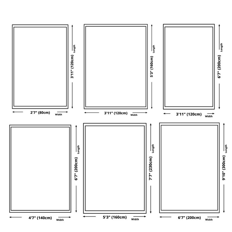 Red Ton Retro Indoor Teppich Polyester Europäischer Druckteppich nicht rutschfestem Indoor-Teppich für Wohnzimmer