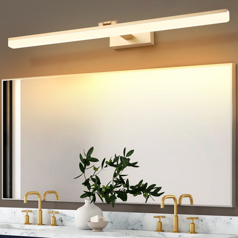 Modern Simple LED Makeup Mirror Lamp Bathroom Nordic Mirror Light Fixture