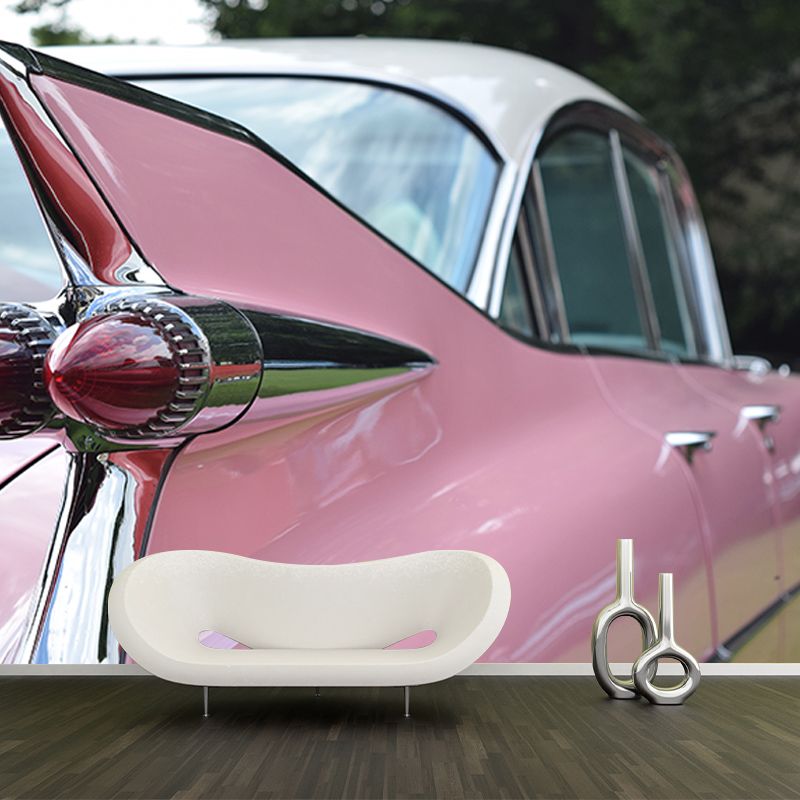 Modern Transportation Wall Mural Contemporary Home Decor for Sitting Room, Water Resistant