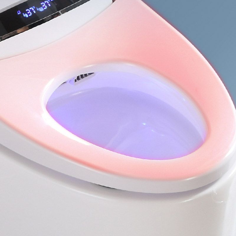 Contemporary One-Piece Toilet Bowl Floor Mounted White Urine Toilet for Washroom