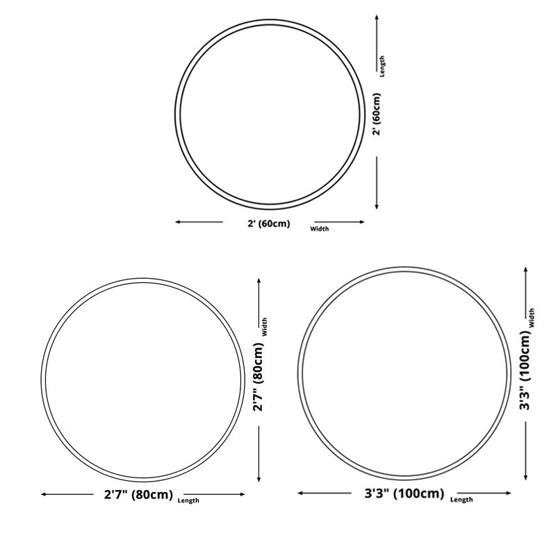 Light Green Simplicity Rug Polyester Circle Rug Washable Rug for Home Decor