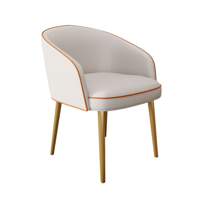 1/3/4/5 Pcs Metal Modern Dining Room Set with Round Table and Metal Base Dining Set