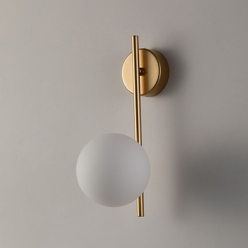 Minimalist 1 Head Wall Mount Ball Lamp Fixture for Hallway