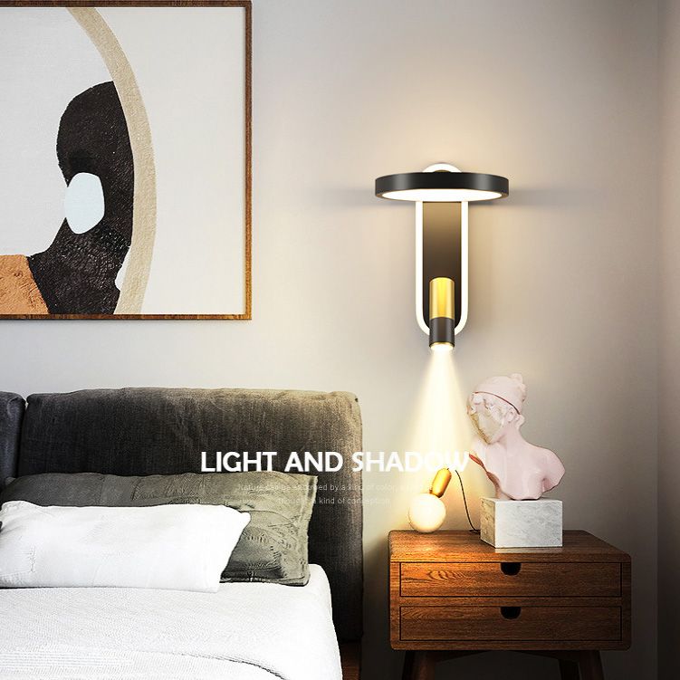 Metal Wall Sconce Lighting Simplicity Style LED Wall Mounted Lighting