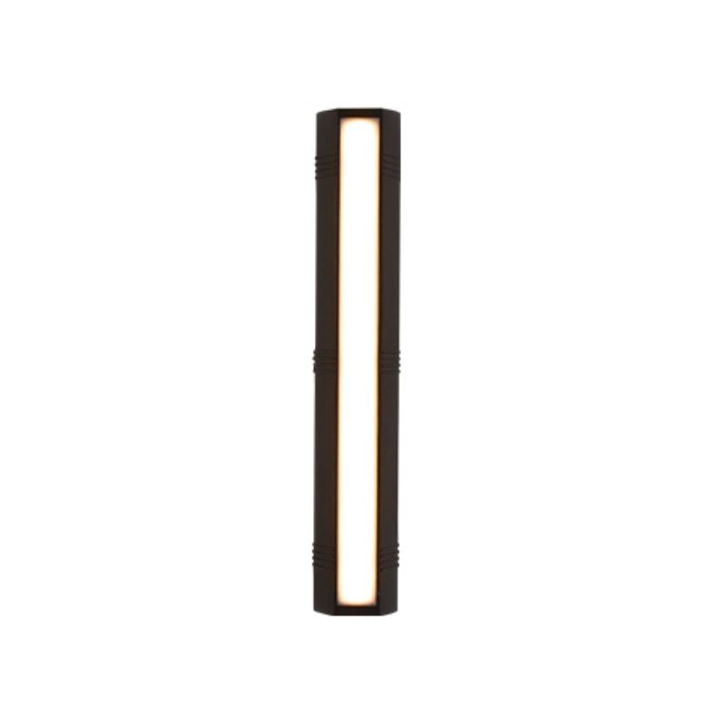Metal Rectangle Shape Wall Lights Modern Style 2 Light Wall Mount Fixture for Living Room