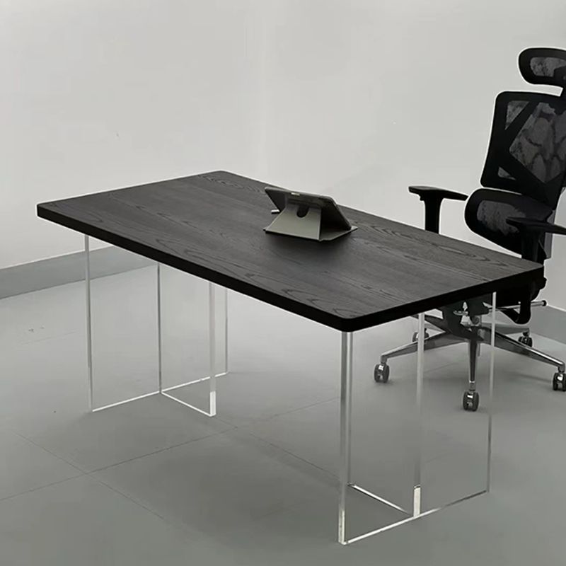 Modern Rectangle Dining Table Solid Wood Dining Table for Dining Room