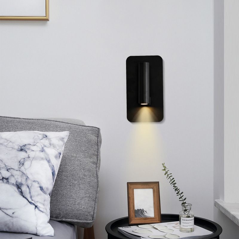 Noordse moderne stijl roteerbare wandbevestiging lamp armatuur led huis slaapkamer muur sconce