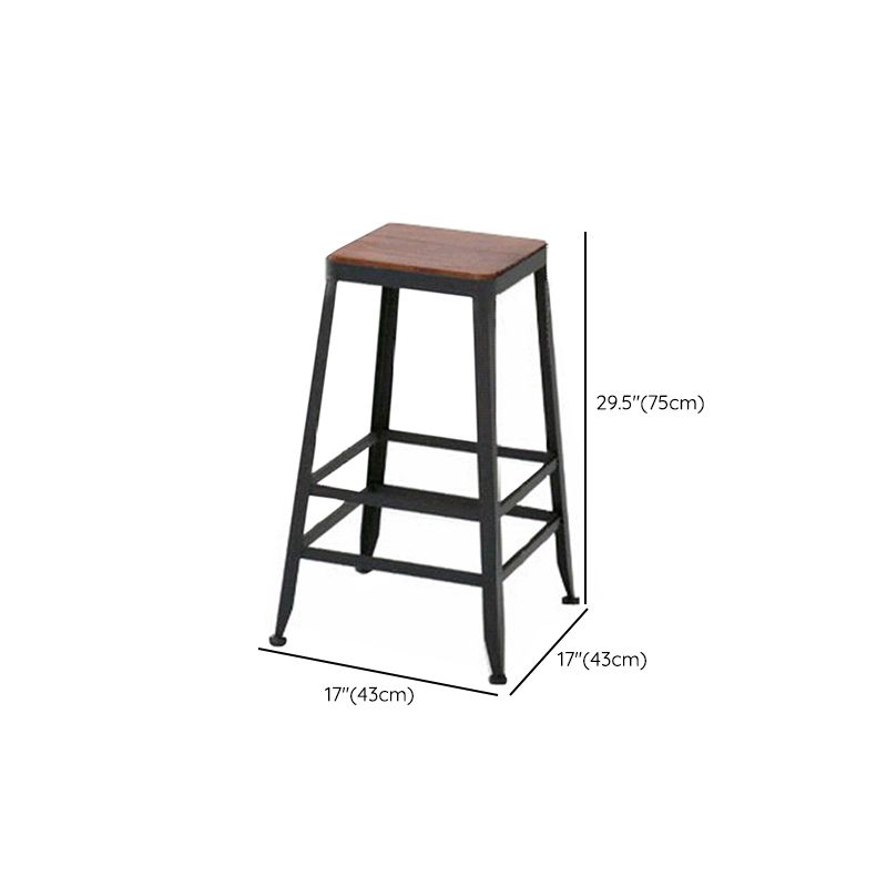Solid Wood Bar Pub Table Set Industrial 1/9 Pieces Table and Stool Set