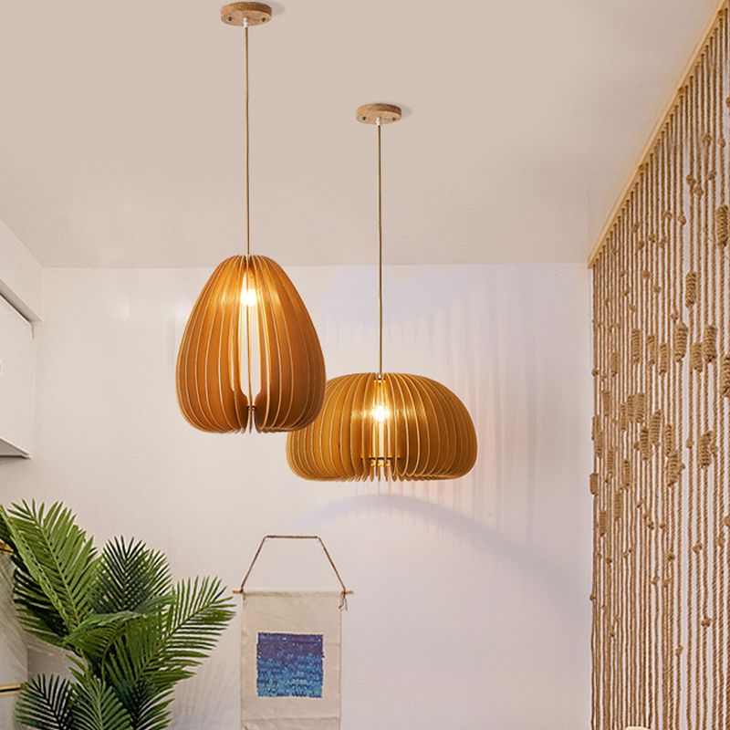 Nordic Style Pendant Ceiling Light Wood Living Room Hanging Light Fixture