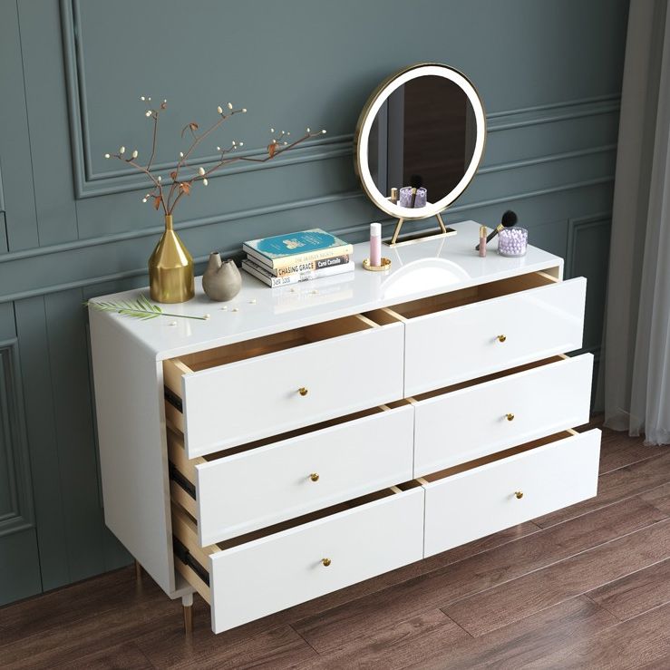 Modern & Contemporary Storage Cabinet Square Chest with Drawer