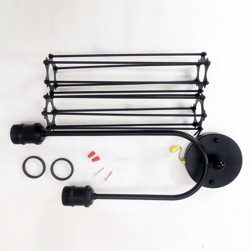 2 Light Wall Mount Light Fixture Industrial Wall Mounted Lighting for Living Room