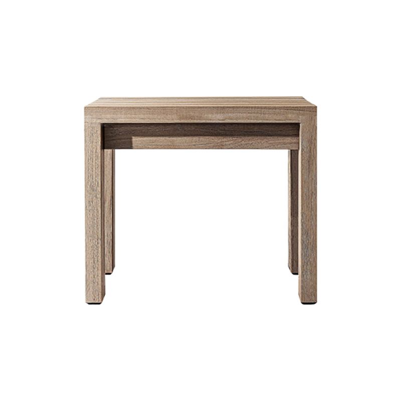 Boho Style 1/9 Pcs Patio Dining Table Set Wood Dining Table Set