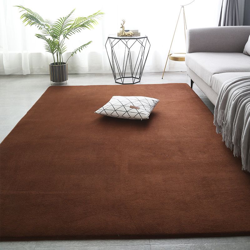 Moquette moquette area solida area tappeto poliestere moquette con supporto non slip