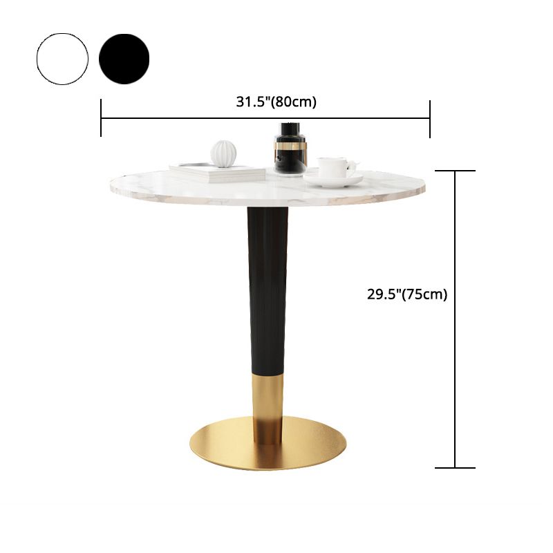 Contemporary 1/4/5 Pieces Dining Set Round Dining Room Table Set
