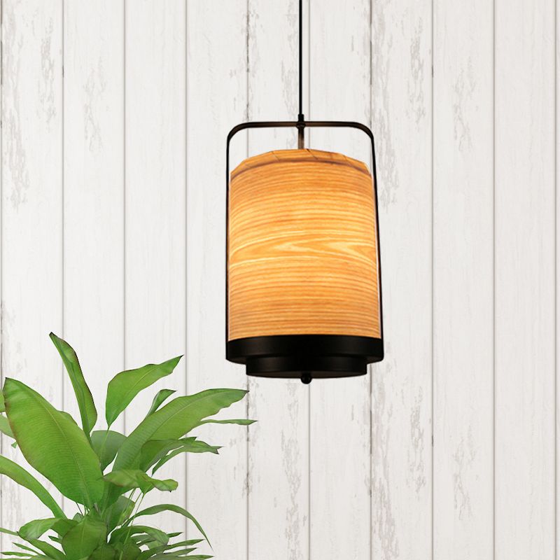 Lámpara colgante cilíndrica de tela moderna 1 Luz de luz colgante blanca/roja/roja/verde para comedor