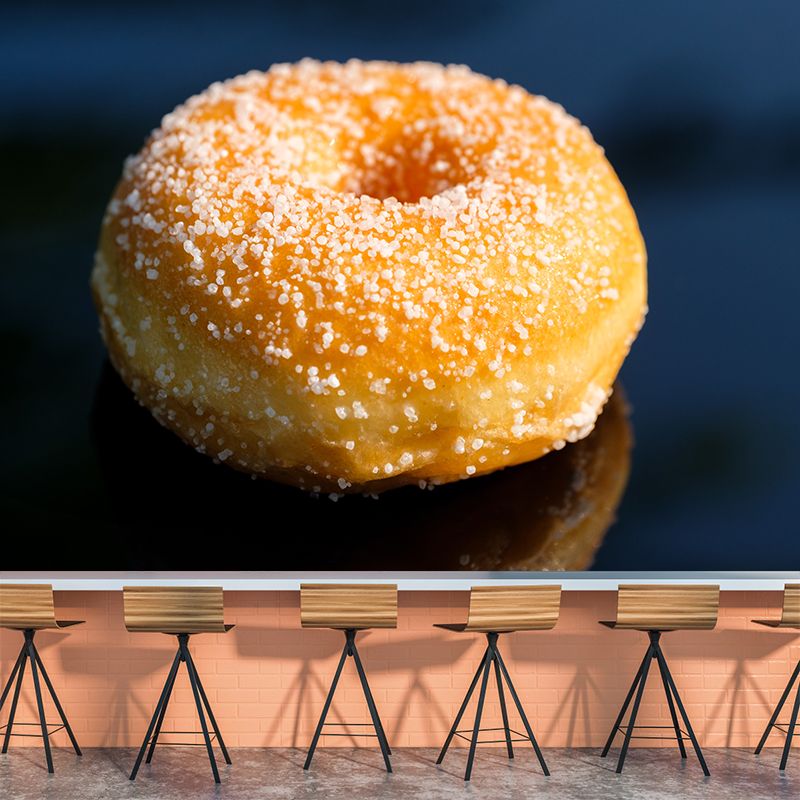 Tasty Dessert Mural Decal Modern Decorative Dessert Shop Wall Art, Stain Resistant