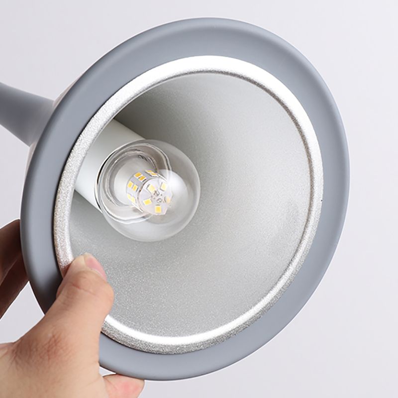 Cone Shape Glass Hanging Light Modern Style 1 Light Hanging Light Fixture