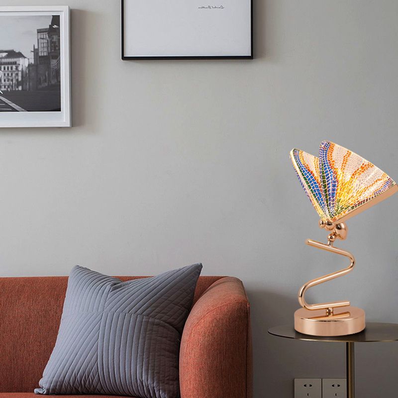 Postmodern Eye Caring Table Lamp Minimalist LED Night Stand Light for Sitting Room