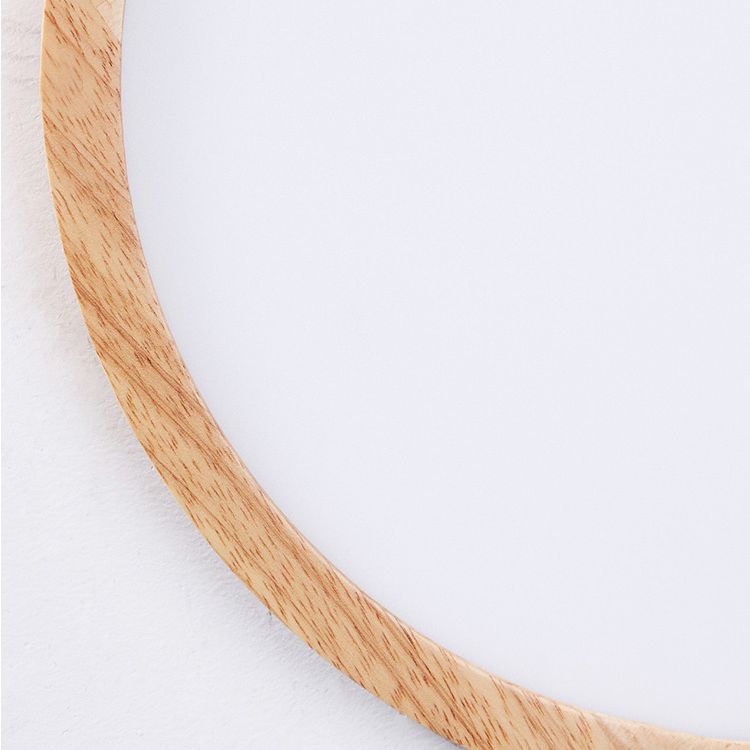 Luminaire de plafond encastré en bois moderne lampe de chambre lampe de chambre intérieure