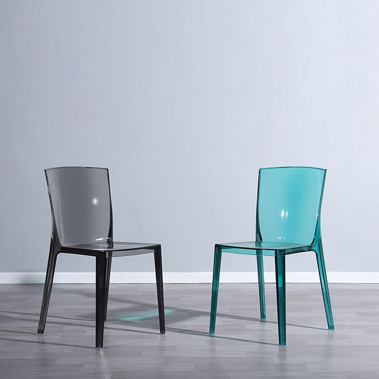 Modern Style Side Chair Plastic Side Dining Chair for Home Use