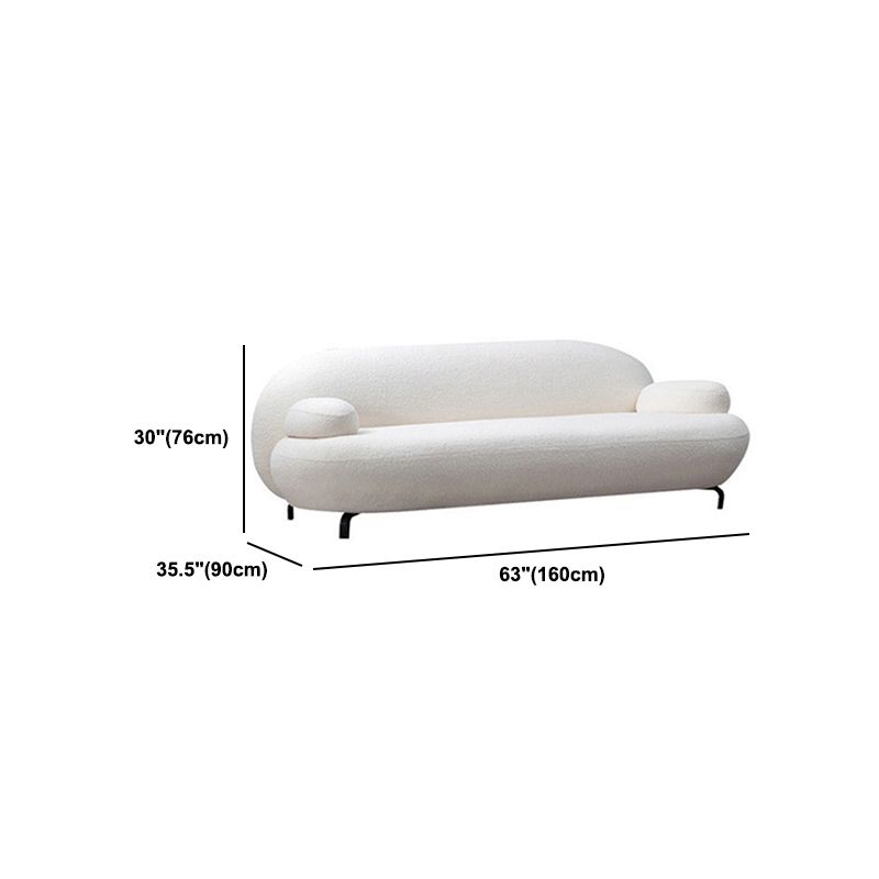 35.43" Wide Contemporary Sofa Pillow Top Arm Standard Sofa for Living Room