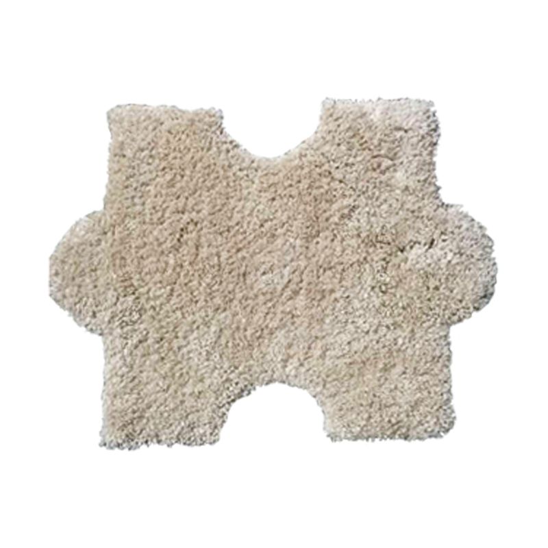 Modern Carpet Tiles Shag Puzzle Detail Color Block Carpet Tiles