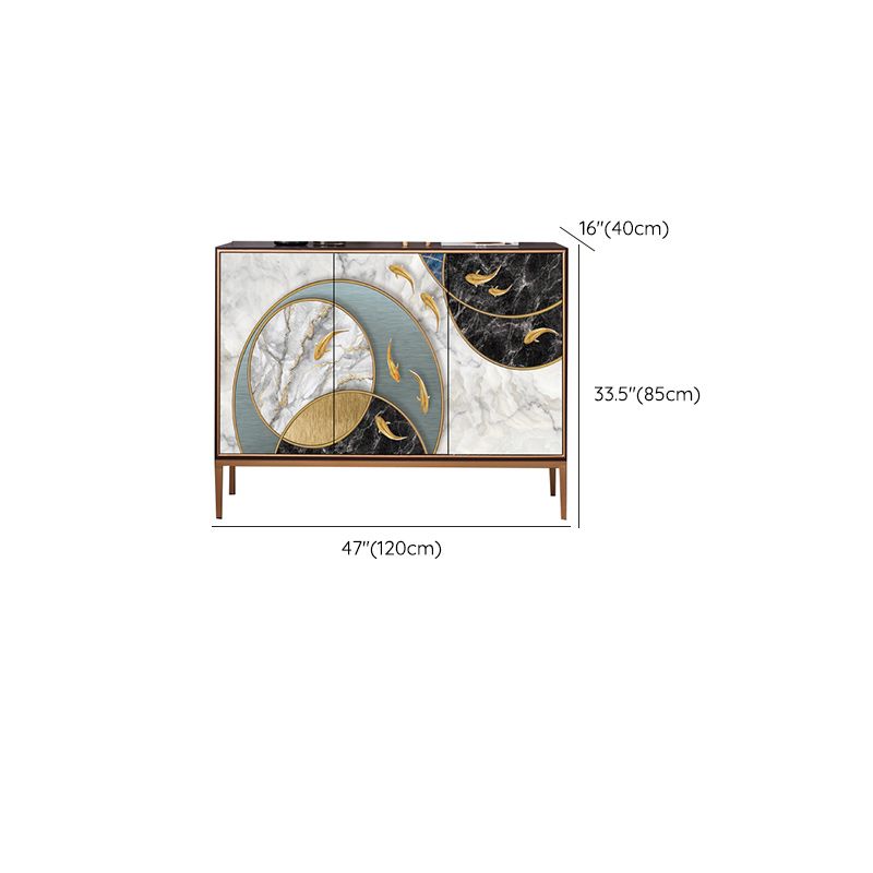 Classic Glam Dresser Solid Wood Storage Chest Dresser , 15.6 Inch Width