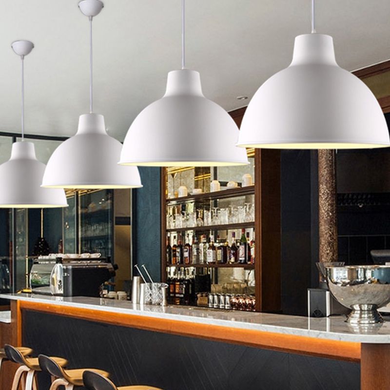 Geometric Hanging Lights Industrial Style Metal 1 Light Pendant Light Kit