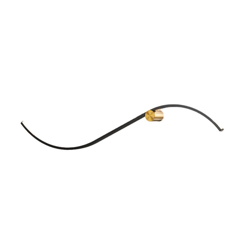 Aluminum Linear Wall Light Nordic Style 1 Light LED Wall Sconce for Living Room