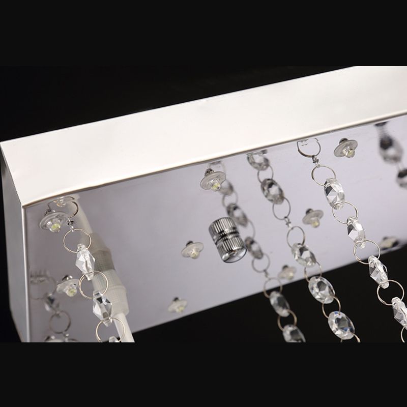 Salle à manger à teinte mondiale Crystal Crystal 3-Light Pendant moderne Lampe