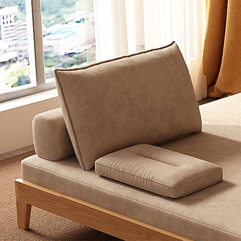 37" Wide Contemporary Futon Sofa Bed Pillow Back Sleeper Sofa