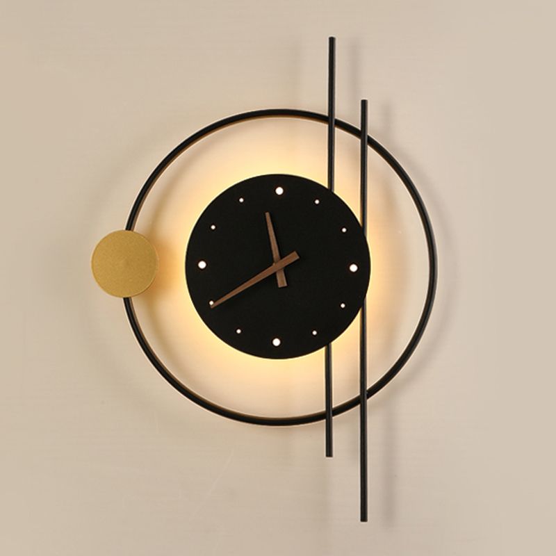 Runde Formwandeln moderne Metallwandmontage -Leuchten