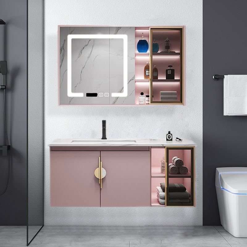 Contemporary Bathroom Vanity Set Wall-Mounted Bathroom Vanity Set